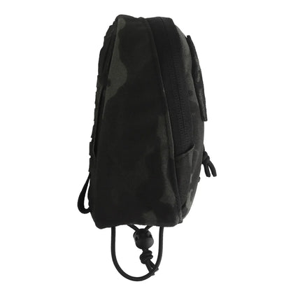 Tactical MOLLE Pouch Double Zipper Outdoor Sports Hunting Flashlight Emergency Tools Storage Pouch Airsoft Vest Waist Belt Gear