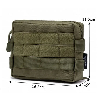 Military Molle Pouch Tactical Waist Bag Outdoor Sport Waterproof Phone Bag Cycling EDC Tool Pocket Hunting Bag Mag Pouch