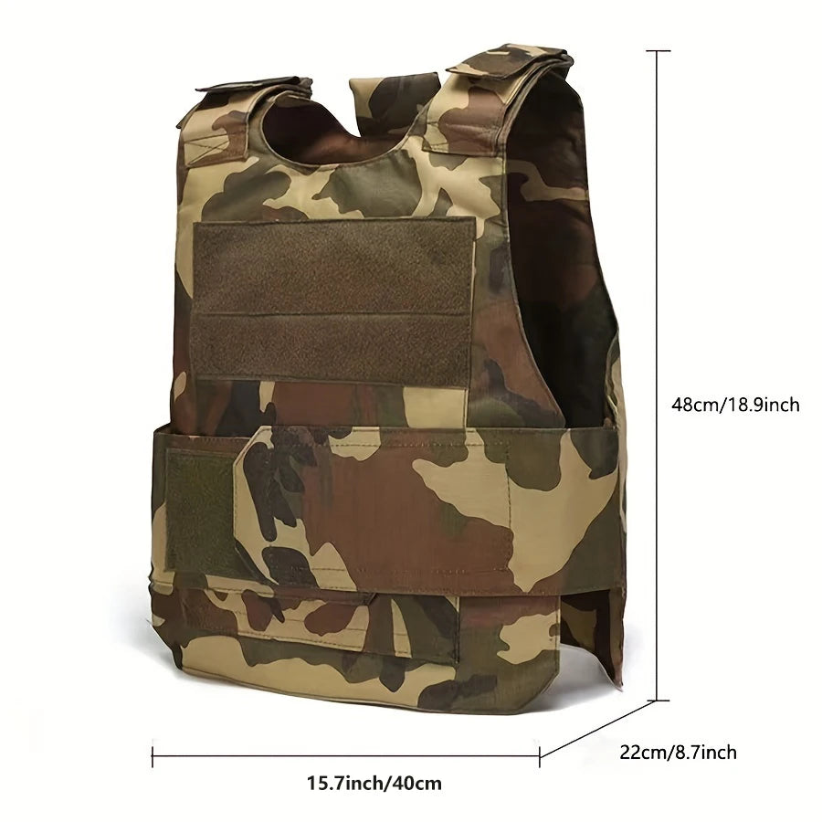 Tactical Vest Multi Functional Armor Tactical Carrier Vest Cp Camo Outdoor Climb Hunting Vests Quick Off And Quick Release Vest