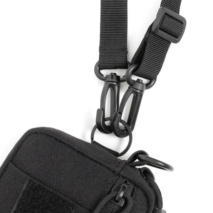 Tactical EDC Pouch Compact Molle Waist Pack & Shoulder Bag 600D Nylon Organizer for Daily Essentials & Gadgets
