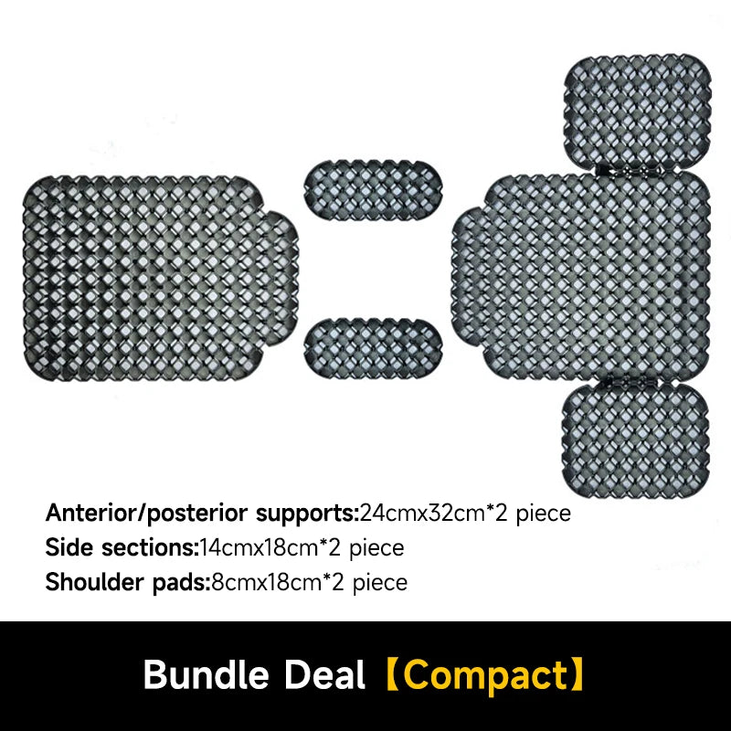 Tactical Vest Universal Heat Dissipation Board 3D Breathable Pad, Sweat Wicking and Stress Reducing Shoulder Pad, Backpack Liner