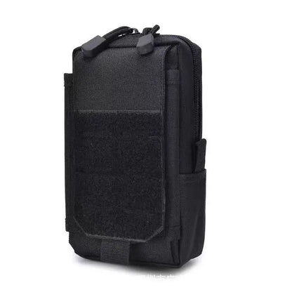 Tactical MOLLE EDC Utility Waist Bag & Cell Phone Pouch Compact EDC Outdoor Gadget Organizer Vest Pack Purse Smartphone Holster