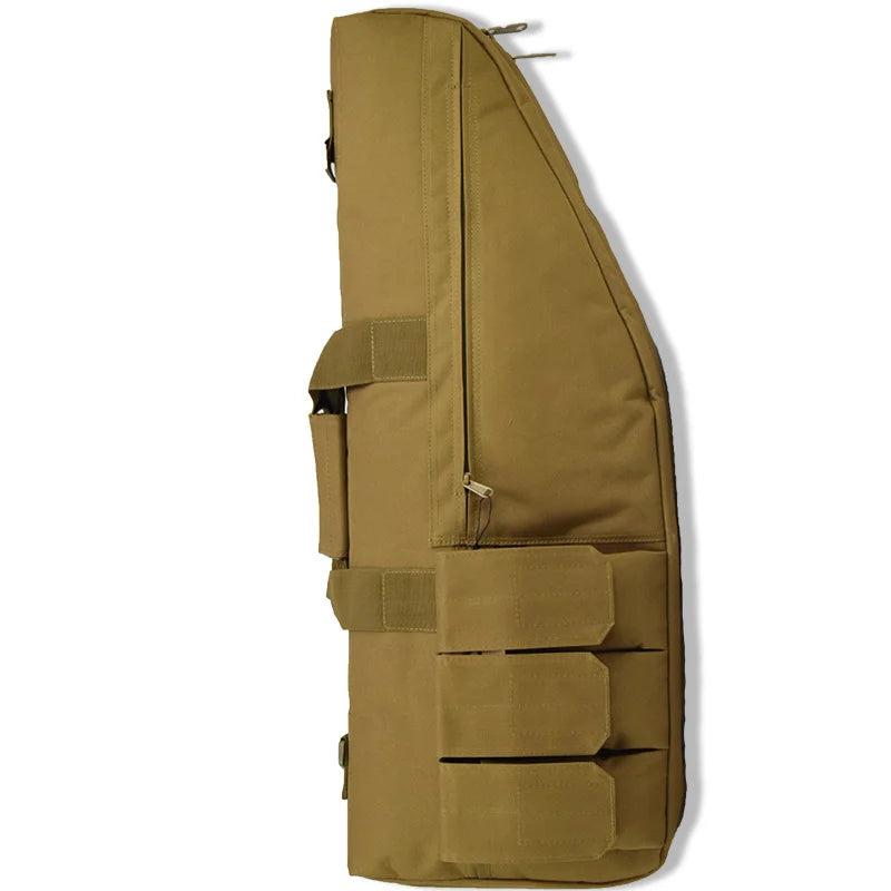 Soft Rifle Gun Case Shotgun Carrying Bag Outdoor Fishing Bag with Slant Opening Adjustable Shoulder Sling Tactical Accessory Bag