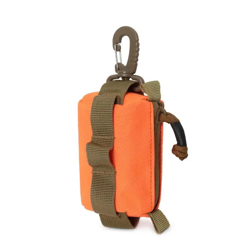 Outdoor Buckle Bag EDC Pouch Zipper Key Card Holder Small Tools Bag Portable Wallet Pouch Outdoor Hunting Waist Bags