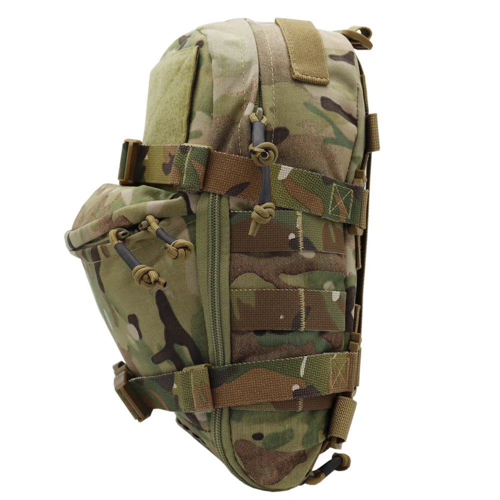Tactical Hydration Bag Vest Molle Backpack Carrier Pack Outdoor Water Bag for Hunting Tactical Vest Backpack Plate Carrier