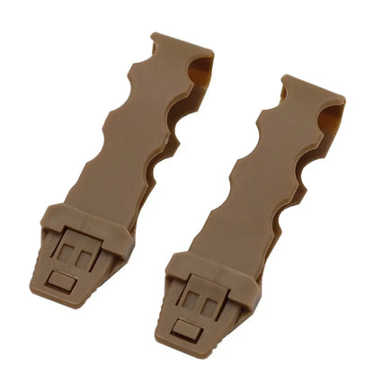 4pcs/Set Molle System Malice Clips Strap Buckle Nylon Quick Release Clips MOLLE Connection Belt System Latch For Mag Pouch