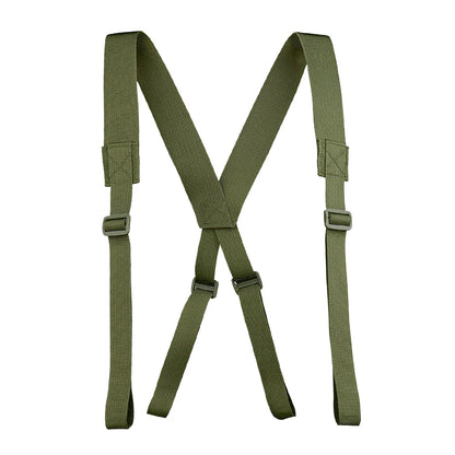 Y-Shape Tactical Suspenders Waist Seal Strap Braces Tactical Molle Shoulder Strap Duty Belt Harness Tool Hunting Accessories