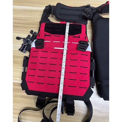 Lightweight Tactical Vest MOLLE Module Quick Disassembly CS Training Equipment Breathable Multifunctional Protection Rescue Vest