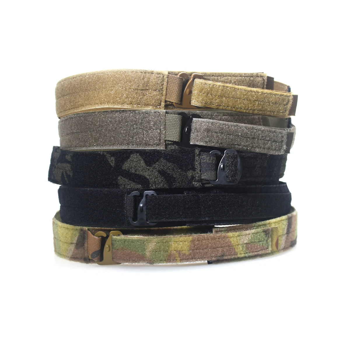 Tactical Inner Belt G Hook Quick Detach Metal Buckle Outdoor Lightweight Bison Waist Belt Hunting Accessories