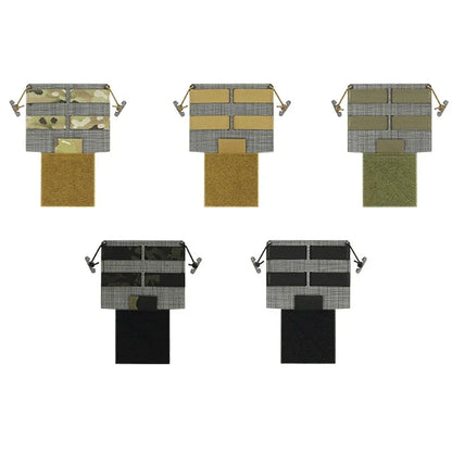 Tactical Vest Chest Hanging Plate Gear Molle Hanging Chest T Expansion Platform Hunting Vest Accessories