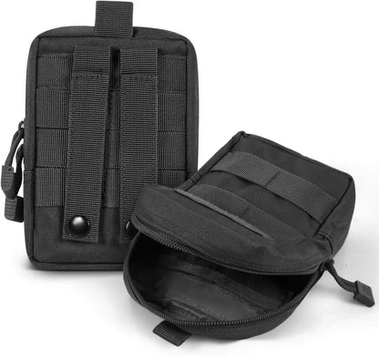 Outdoor Molle Pouch Waist Bag Utility EDC Tool Pack Phone Holder Case Working Hiking Camping Hunting Accessories Organizer Bags