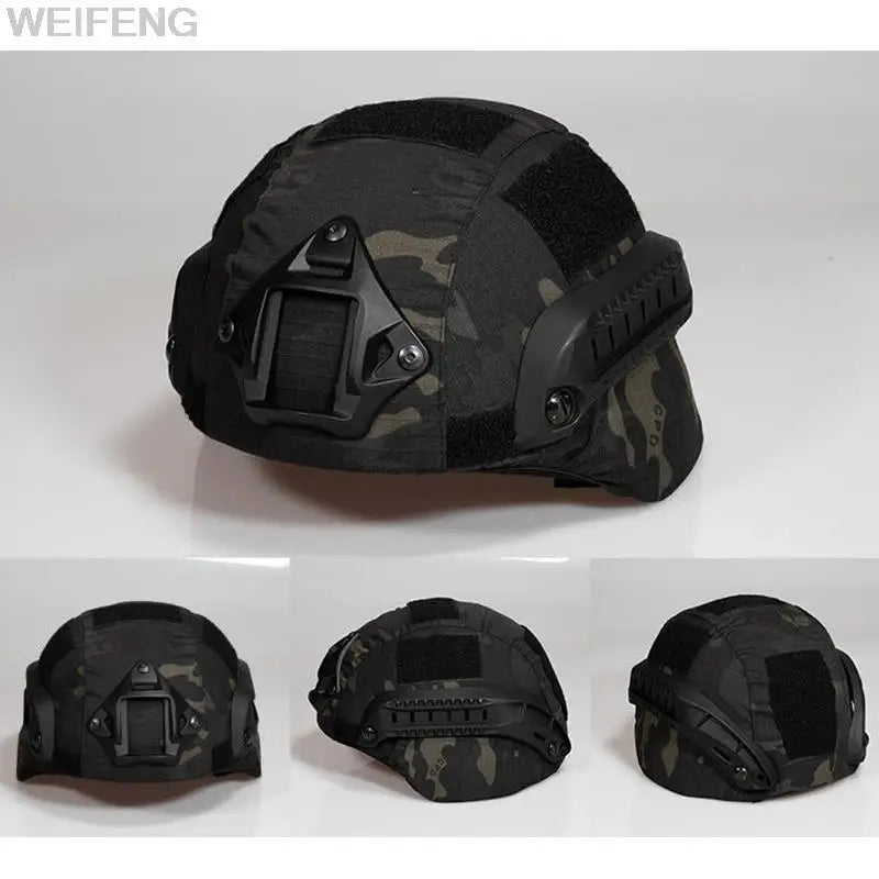 Tactical MICH2000 Helmet Cover Hunting Gear Helmet Accessories Camouflage Cloth Helmet Cover for MICH Helmet