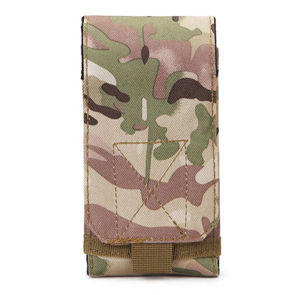 Tactical Phone Bag Molle Sport Waist Belt Phone Pouch Outdoor Waterproof Nylon EDC Mobile Phone Bag Sport Hunting Camo Bags