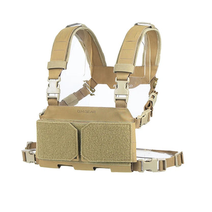 DMGear Chest Rig Tactical Vest  for Airsoft, Outdoor & Paintball,  Gear Equipment Plate Carrier Hunting