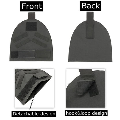 3Pcs/set Tactical Protective Cover Molle Shoulder Pads Crotch Guards Deltoid Protector Pad for Paintball CS Accessories