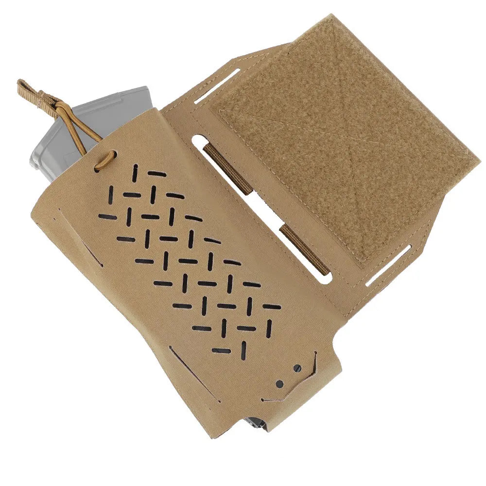 MK2 Tactical Expander Wing Pouch Radio Holder Wingman Pouch Magazine Storage Bungee Cord Micro Fight Chassis Chest Rig