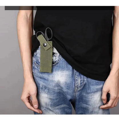 Tactical Molle Medical Scissors Pouch Flashlight Knife Holster EMT Holder Outdoor Hunting Accessories EDC Tool Bag