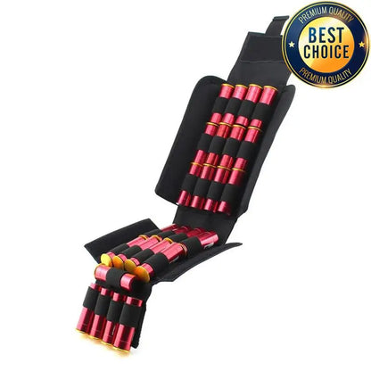 Tactical 25 Round 12 Gauge Magazine Pouch Ammo Shell Pouch Waist Airsoft Gun Bullet Holder Rifle Cartridge Hunting Accessories