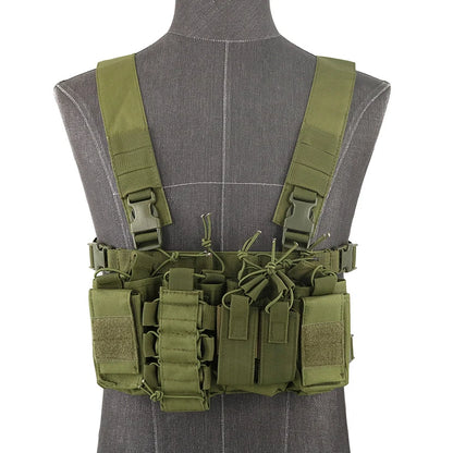 &AR15 M4 M16 AK47 HK416 D3 Tactical Vest CS Wargame Body Vest Outdoor Chest Rig Vest For Airsoft Hunting Sport