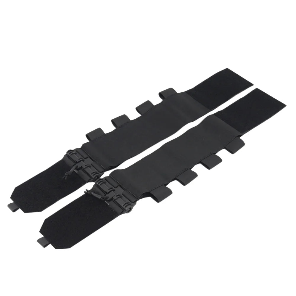 VULPO Tactical Removal Vest Quick Release Buckle Set Hunting FCSK Universal Molle Elastic Cummerbund Waist Cover Vest Gear