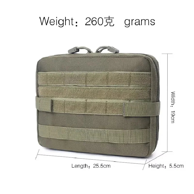 Molle EDC Pouch Utility Medical Bag EMT Organizer Outdoor Emergency Pack Camping Hiking Hunting Accessories Fist Aid Kit Bags