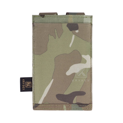 KRYDEX Fast Draw Tactical Elastic Magazine Pouch Single Double Triple 5.56 .223 M4 M16 Mag Pouch Molle Carrier Hunting Accessory