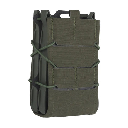 Hunting 5.56 7.62 Magazine Pouch Universal M4 AK AR15 Combination Double Mag Pouch for Airsoft Tactical Vest  Molle Waist Belt