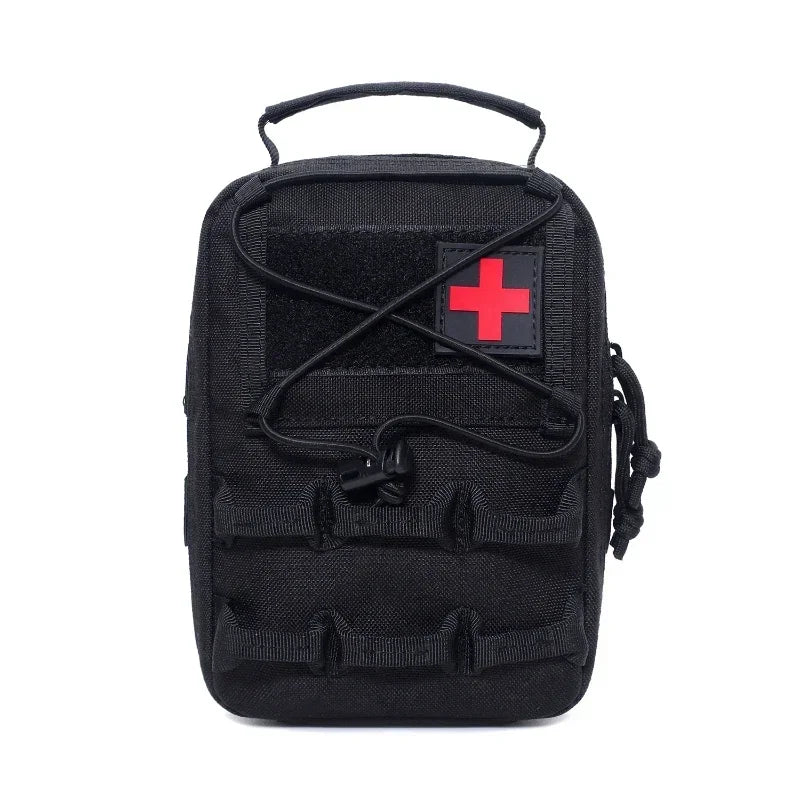 EDC Medical Pouch Survival EMT Emergency Tool Bag Waist Pack Camping Hunting Pouch First Aid Kit Bag Shoulder Strap NOT Included