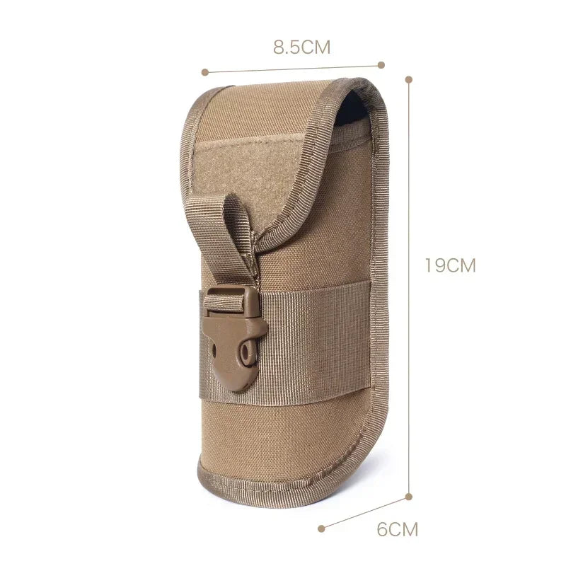 Molle Sunglasses Holder Glasses Pouch EDC Waist Pack Utility Outdoor Hiking Hunting Accessories Organizer Eyeglasses Case Bag