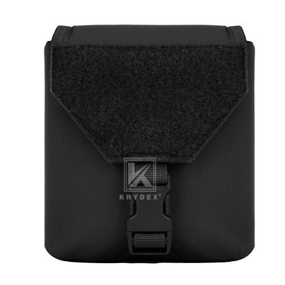 KRYDEX Tactical Night Vision Pouch MOLLE NVG Bag with Padded Goggle Carrying Case For NVG14 NVG15
