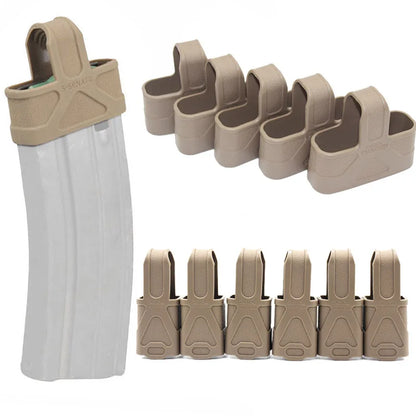 Tactical 9mm 7.62 5.56 Magazine Pouch Rubber Holster Rifle Pistol Mag Glove Sleeve Cover for M4 M16 AR15 AK 47 Mag Holder