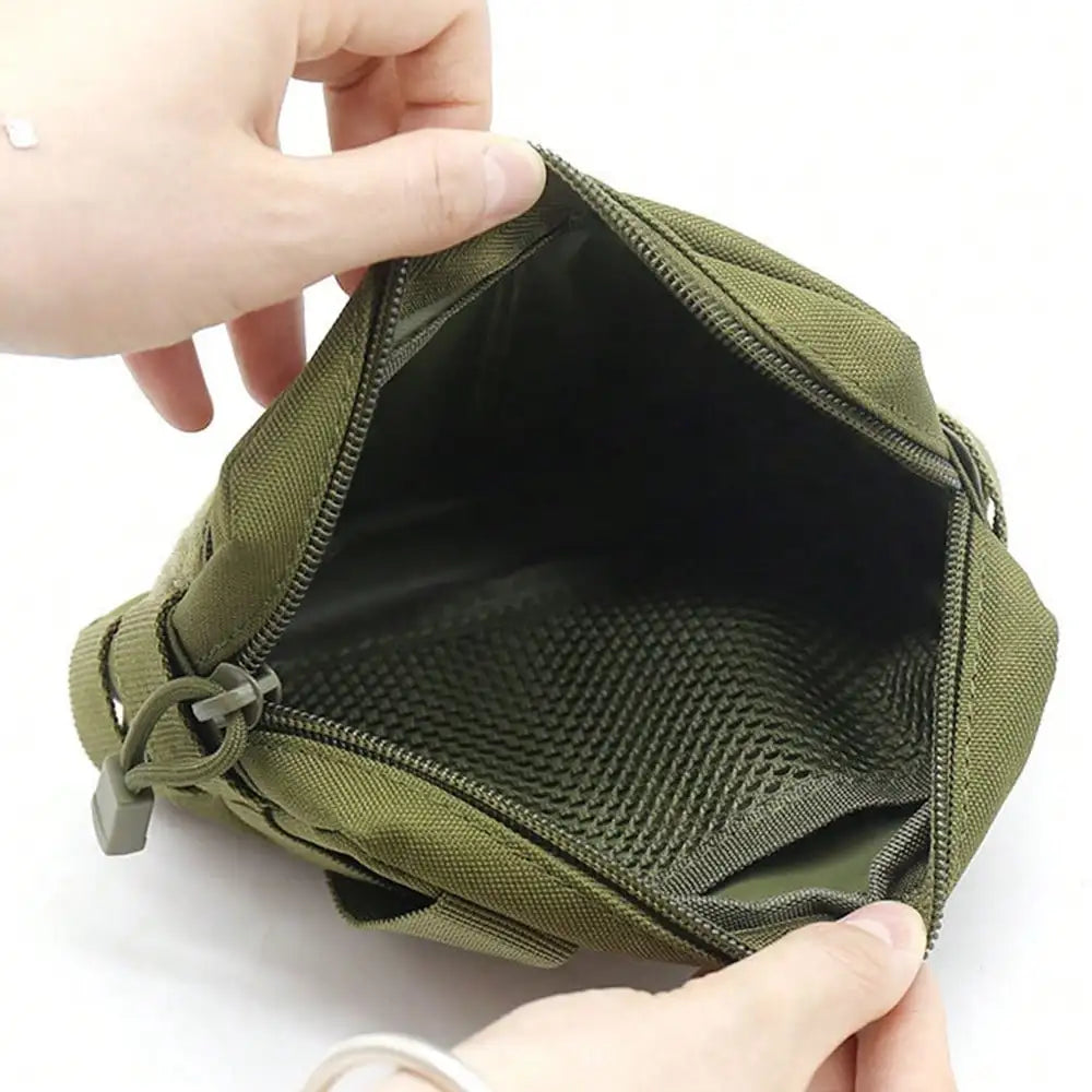 EDC Tactical Pouch Waist Pack Compact Utility Pouches Waist Belt Bag Medical Bags Phone Case Outdoor Hunting Accessories