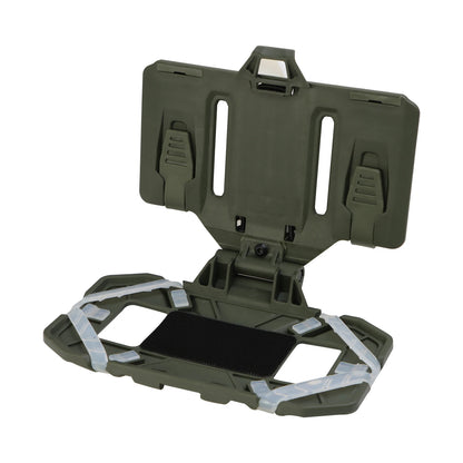 BOOIU Tactical MOLLE Folded Navigation Board Airsoft Mobile Phones Navigator Panel CS Hunting for Screen Size 4.7-6.7in