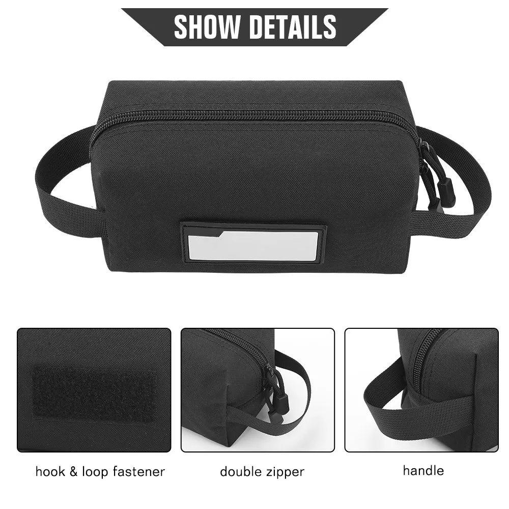 1/2Pcs Cartridge Pouch Ammo Bag 1000D Bullet Carrying Pouch Ammunition Storage Case EDC Tool Bag Multi-Function Handbag