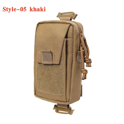 IFAK EDC Bag Tactical Molle Admin Pouch Waist Bag Hunting Vest Emergency Tool Kit Outdoor First Aid Kit Camping Survival Bag
