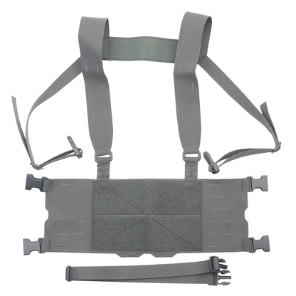 Ferro Style Tactical Chesty Rig Wide Harness Lightweight MOLLE Hunting Vest FCPC V5 Quick Conversion Shooting Airsoft Chest Rig