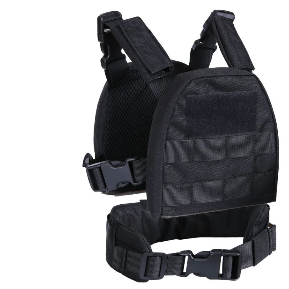 2-6 Year Old Children's Tactical Vest Set Outdoor Children's Training Vest Waist Cover Equipment Outdoor Children's Activity Tac