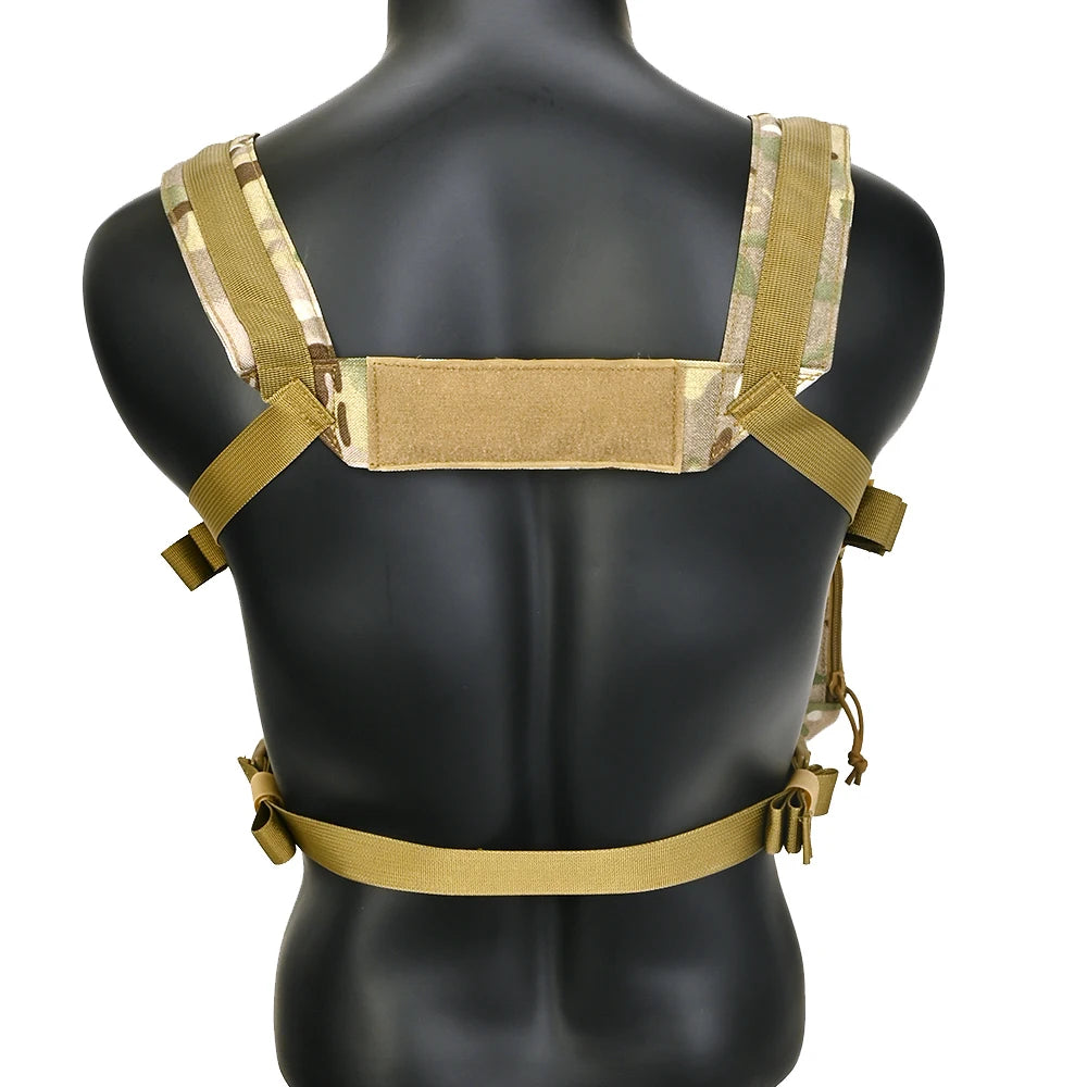 CS Match Wargame TCM  Chest Rig Airsoft Tactical Vest  Pack Magazine Pouch Holster Molle System Waist Men Nylon