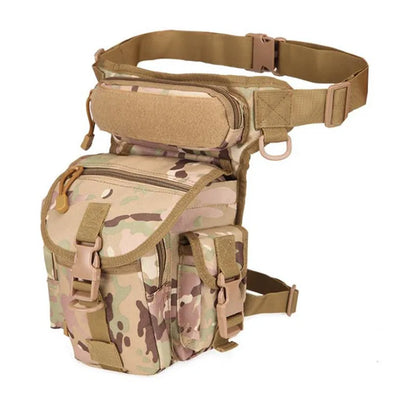 Outdoor Multifunctional Sports Leg Bag, Motorcycle Riding Men's Leg Bag, Outdoor Hiking Adventure Travel Equipment Storage Bag