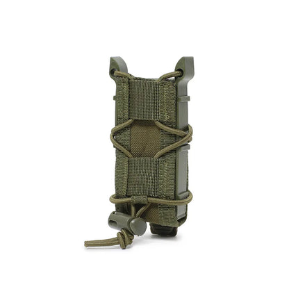 Tactical Magazine Pouch 9MM Pistol Single Mag Bag Molle Flashlight Pouches Torch Holder Hunting Knife Holster Shooting Airsoft