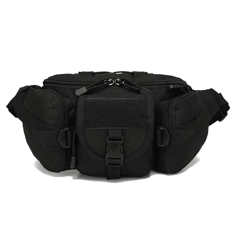 Outdoor Sports Waterproof Waist Bag Camping Multifunctional Men's Fishing Waist Bag Camouflage Backpack