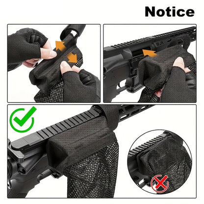Nylon Mesh Bullet Shell Catcher Bag Tactical Military Ammo Brass Trap Spent Casing Collection Storage Pouch For Hunting Shooting