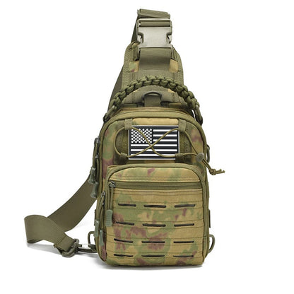 Multi functional chest bag, outdoor sports cycling chest bag, men's single shoulder diagonal cross bag