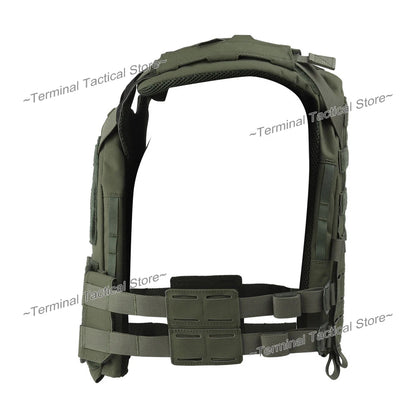 Tactical KZ Plate Carrier Hunting Vest Comfort Lightweight Utility MOLLE Adjustable Quick Release K-Z Body Armor Airsoft Gear