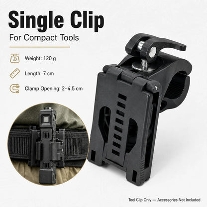 Quick Detachable Adjustable Carry Holster for Hiking Stick Sword Axe, Multi Purpose Outdoor Emergency Survival