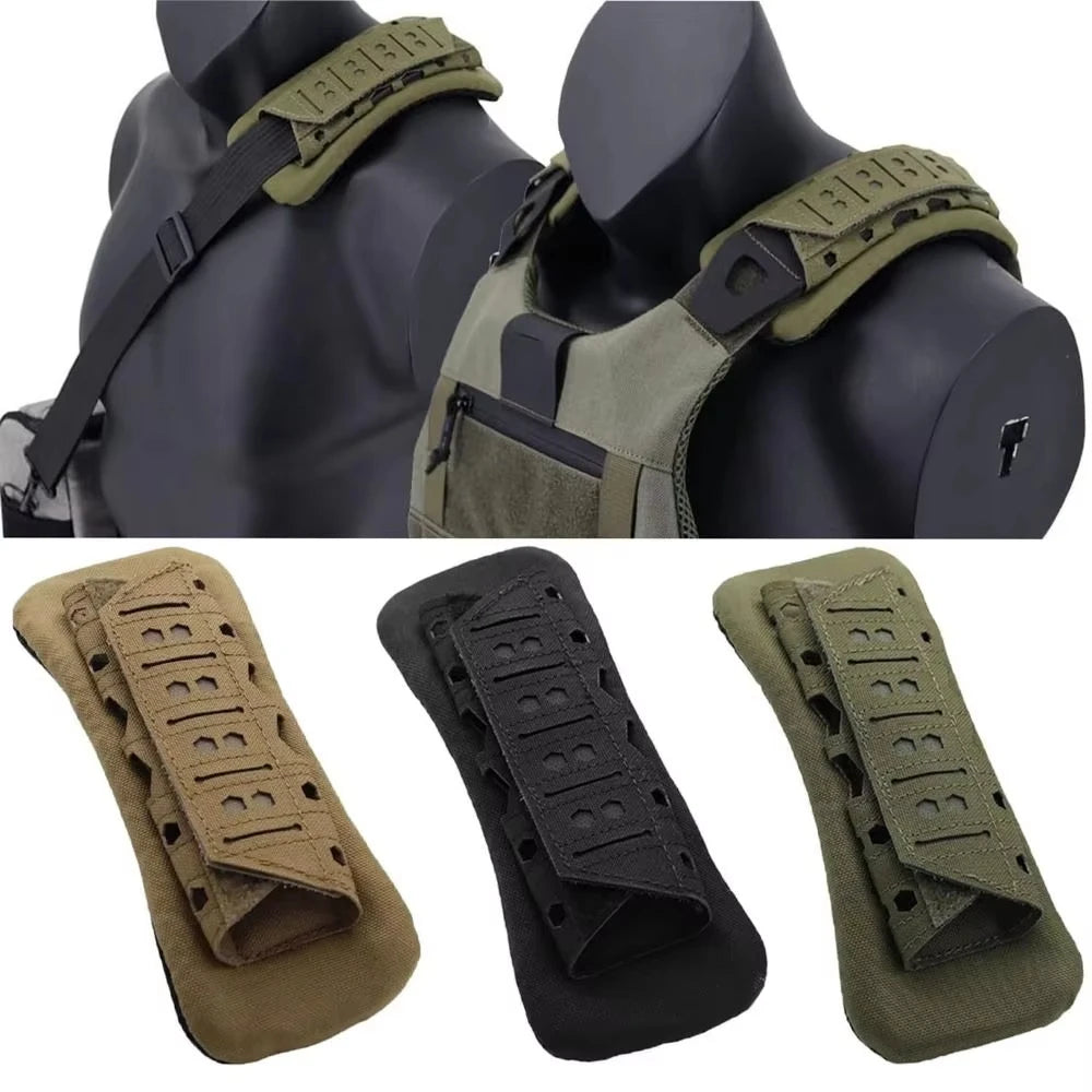 Tactical Shoulder Pad Strap Cushion Non-Slip EVA Foam Backpack Shoulder Protector Outdoor Hiking Shoulder Liner For Men New