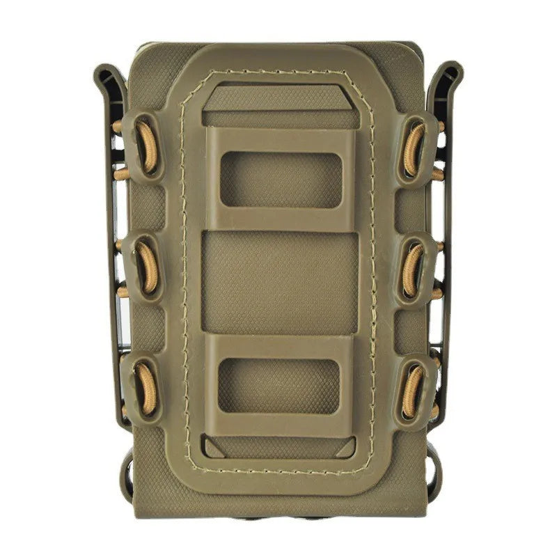 Tactical Magazine Pouch Molle for Ar15 M4 5.56 7.62 9mm Scorpion Fast Mag Quick Release Mag TPR Holster Adjustable Case Box