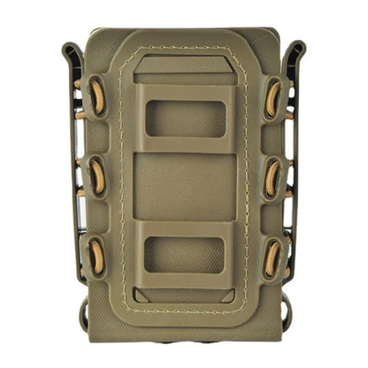 Tactical Magazine Pouch Molle for Ar15 M4 5.56 7.62 9mm Scorpion Fast Mag Quick Release Mag TPR Holster Adjustable Case Box