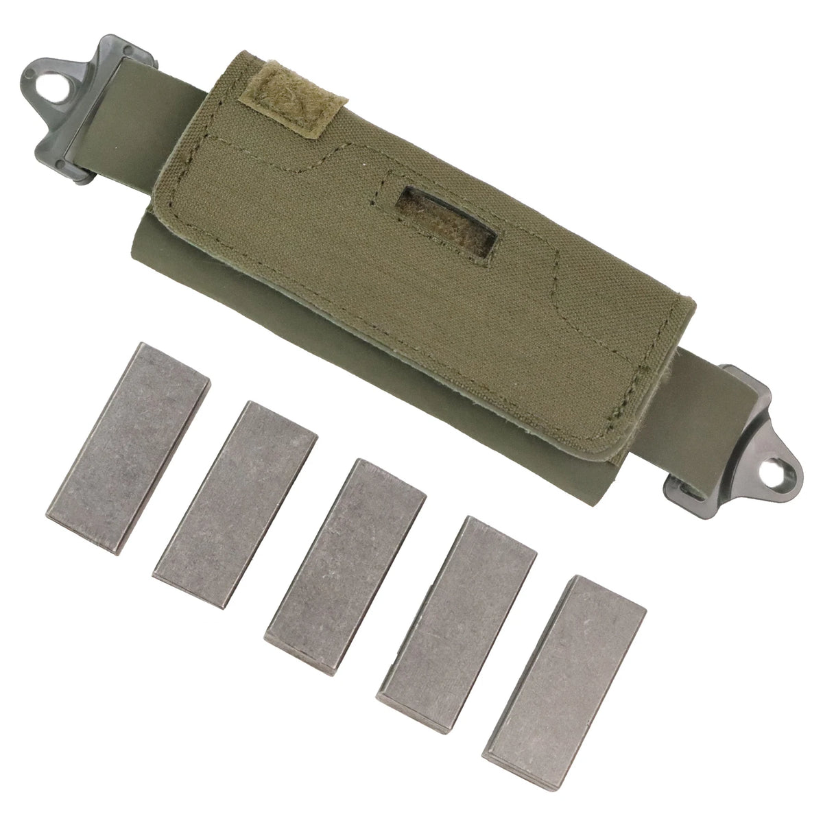 BOOIU Helmet Counterweight Tactical Helmet Balancing Weight Bag Counterbalance W/5 Counter Blocks for OPS Fast PJ MH Accessories