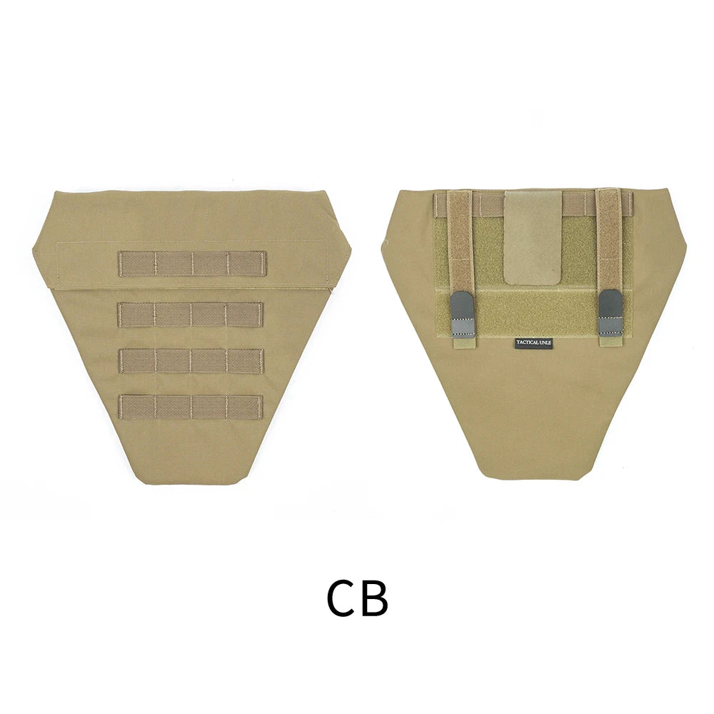 Tactical Pleated Crotch Groin Protection Equipment Vest  Men Molle Body Armor Bag   Gear Accessory Airsoft WarGame Outdoor